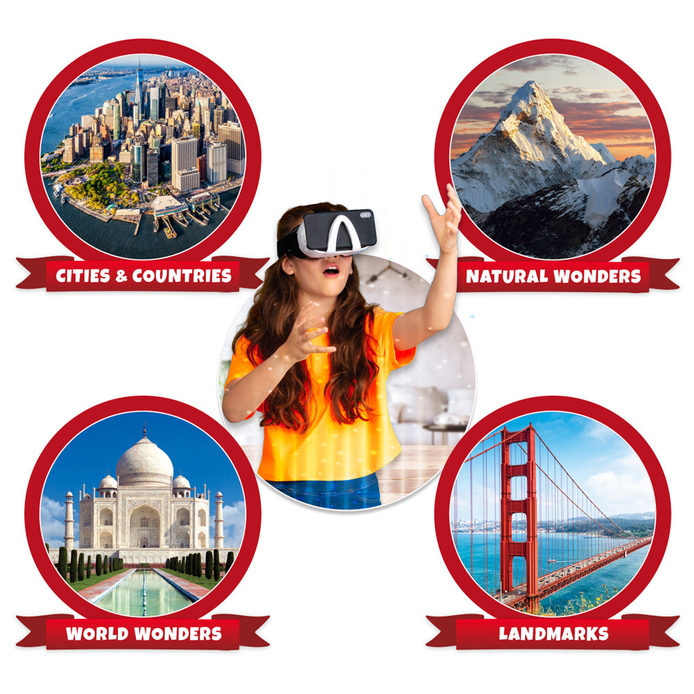 Abacus VR Gift Box World Atlas Kids Interactive Learning Toy 8y+