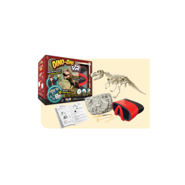 Abacus 2.0 Dino-Dig VR Kids Learning Steam Toy 8y+