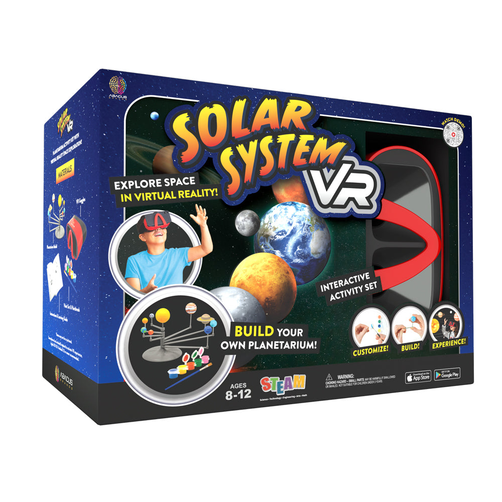 Abacus 2.0 Solar System VR Kids Learning Building Toy 8y+