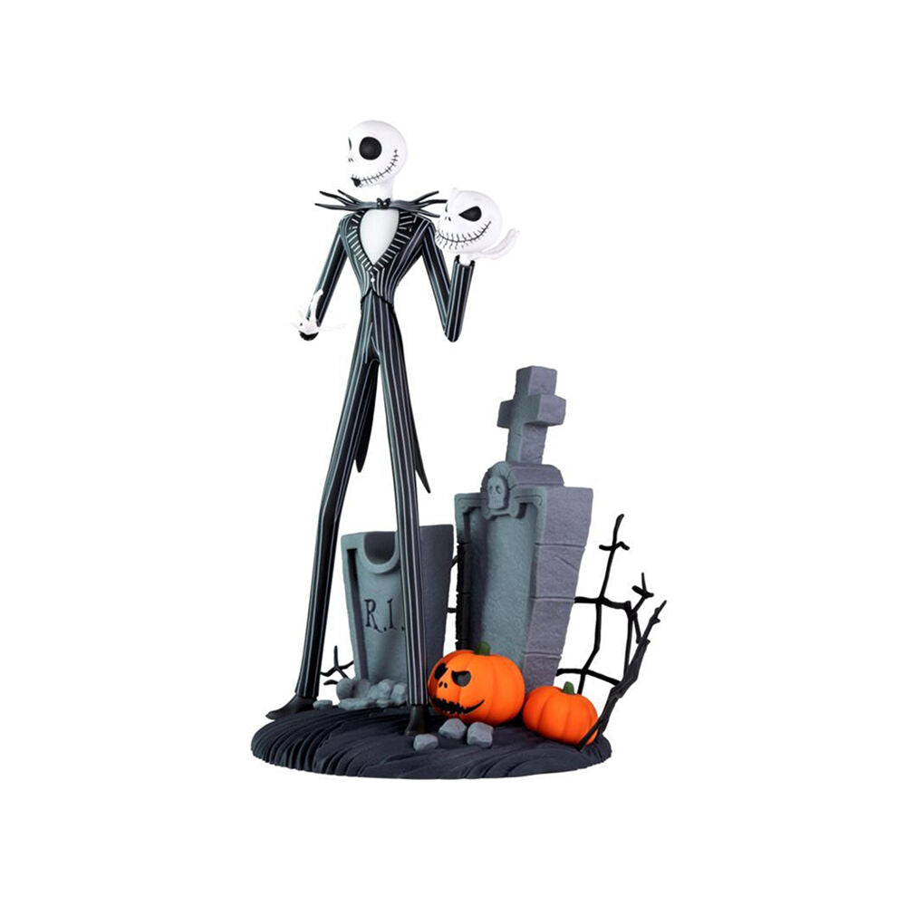 The Nightmare Before Christmas Jack Scary Smiling Face 1:10 Scale Figure