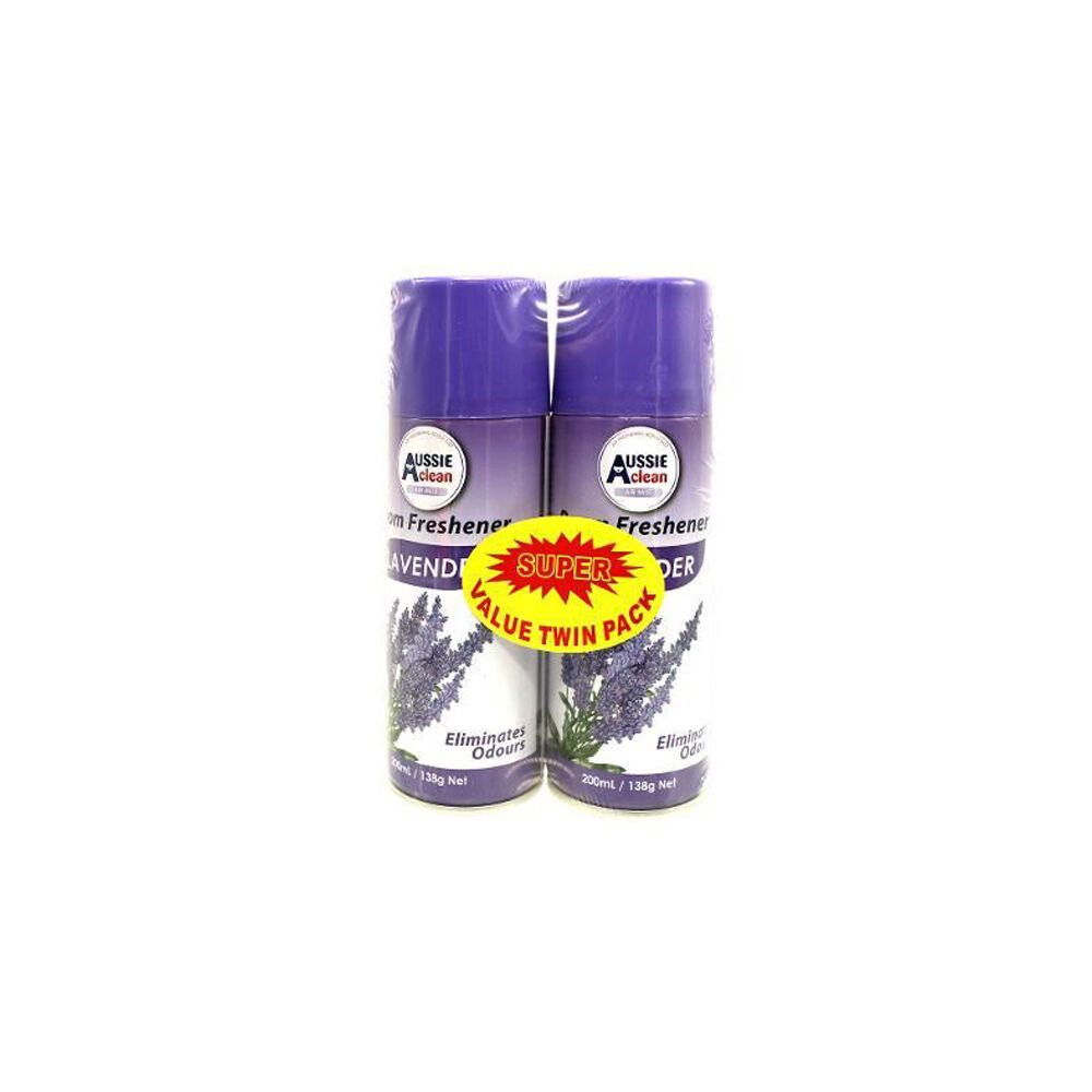 6PK Aussie Clean Air Freshener Value Twin Pack - Assorted