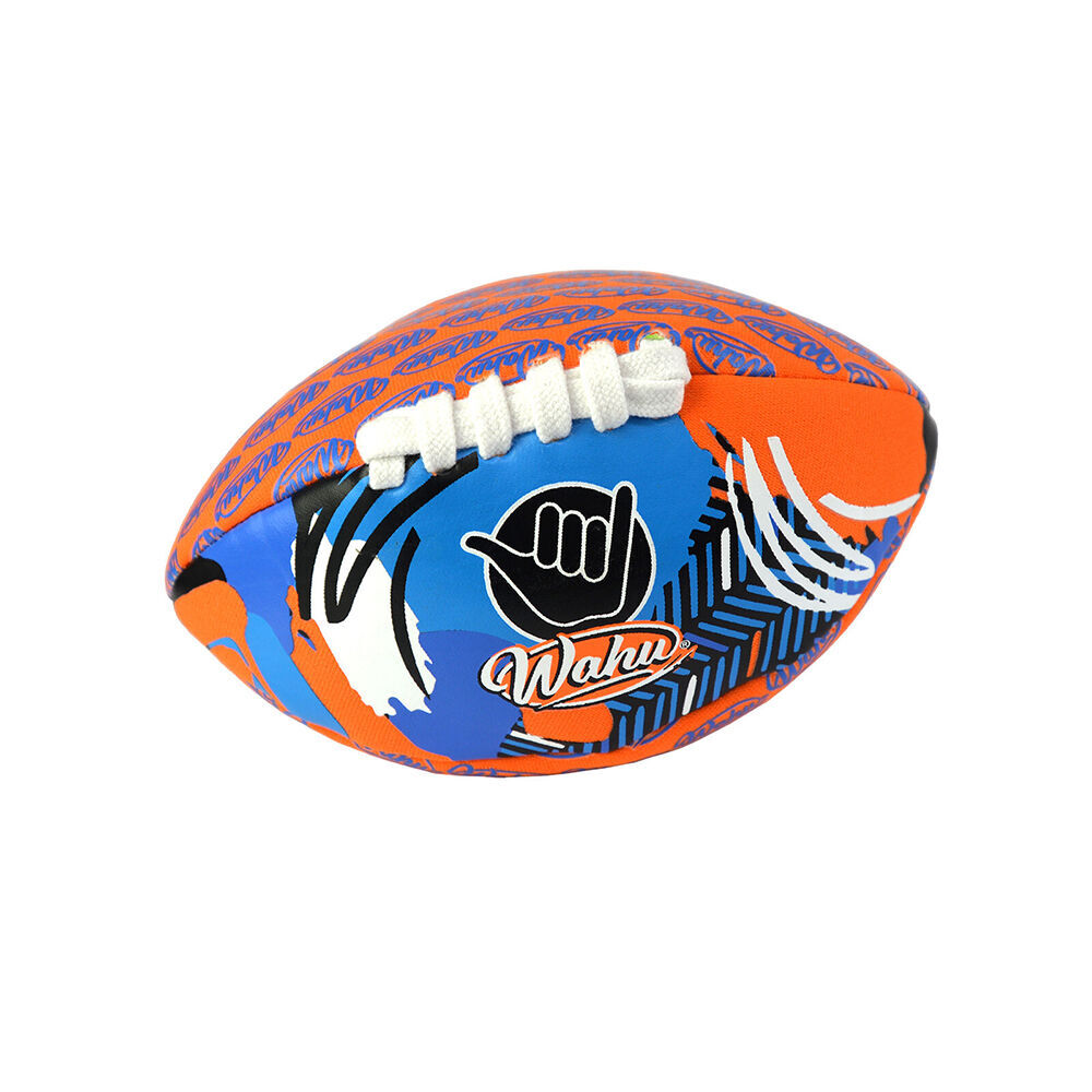 2PK Wahu Mini Footy Neoprene Inflatable Football Toy Kids/Children 6y+ Assorted