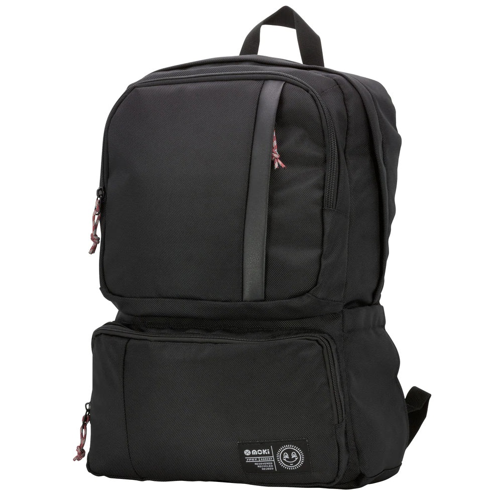 Moki rPET Series Backpack For 15.6" Laptop Black