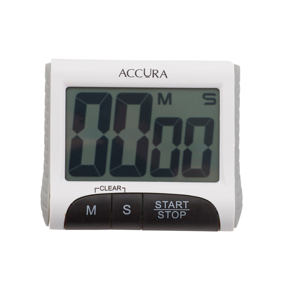 2PK Davis & Waddell Digital Timer 99 Min 59 Seconds 8x3cm - White