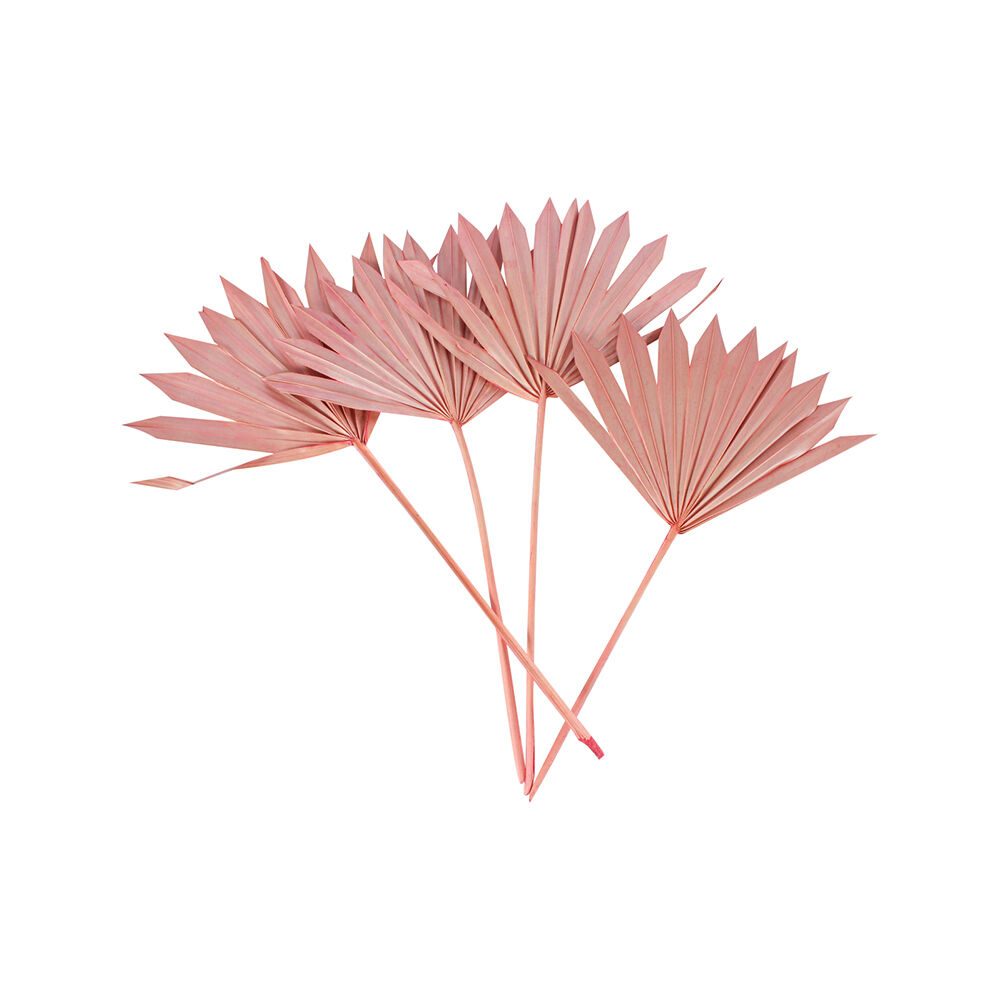 2x 2pc Maine & Crawford 55cm Sun Spear Millennial Artificial Plant - Pink