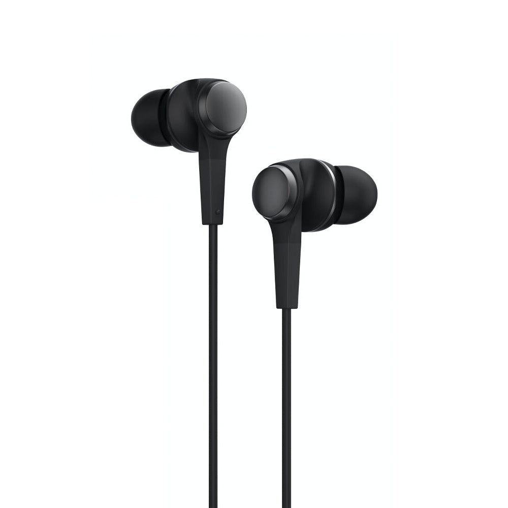 Rewyre USB- C Wired Microphone and Volume Control Earphones Black