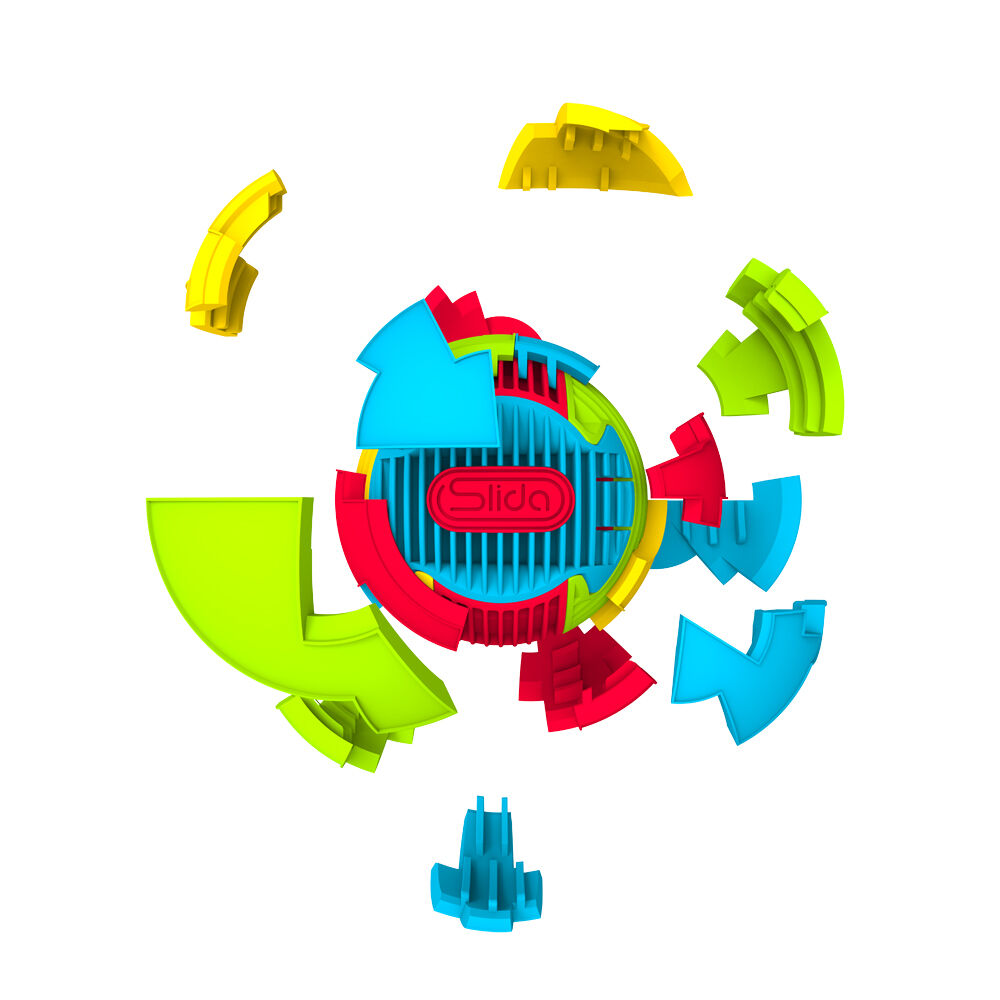 Slida Snap N Wrap World 3D Sequential Interlocking Puzzle for Kids 6Y+