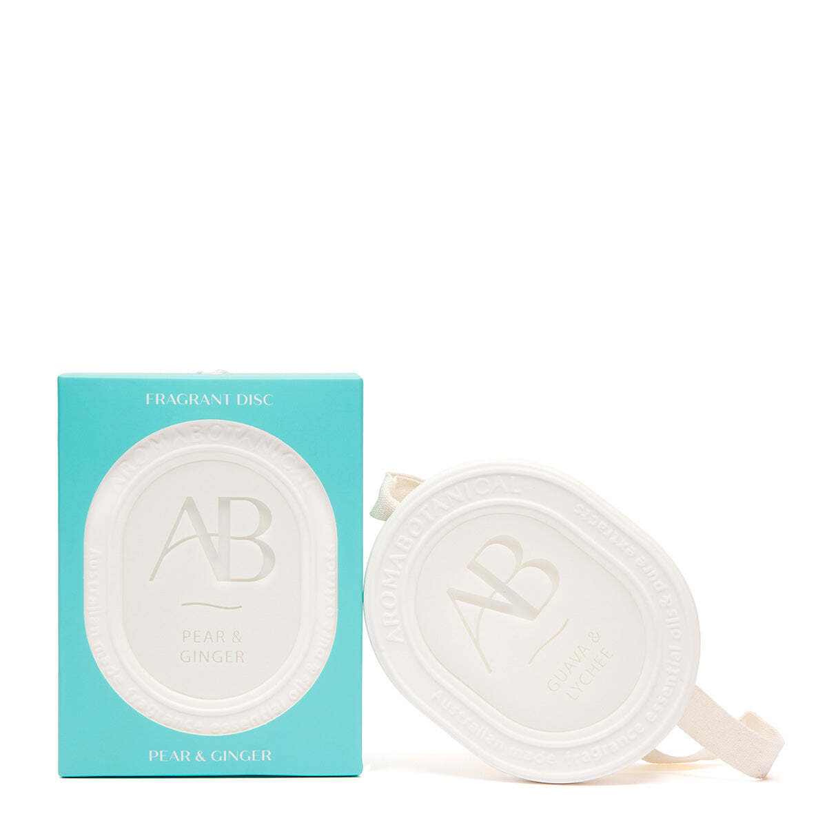 2PK Aromabotanical Fragrant Disc Scented Fragrance - Pear & Ginger