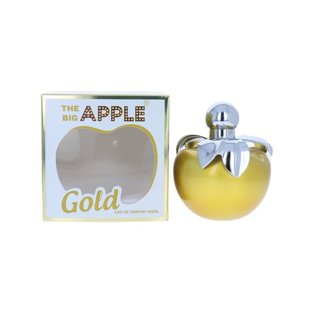 2PK The Big Apple Gold Apple EDP Eau De Parfum Unisex 100ml