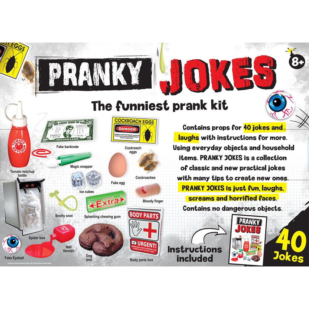 Pranky Jokes 40 Kids/Children Prank Kit 5y+