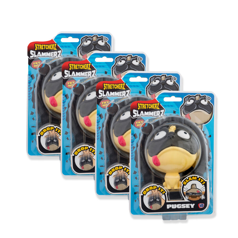 4PK Stretcherz Stretch Slammerz Squad Kids Action Figures Toy 3y+ Assorted