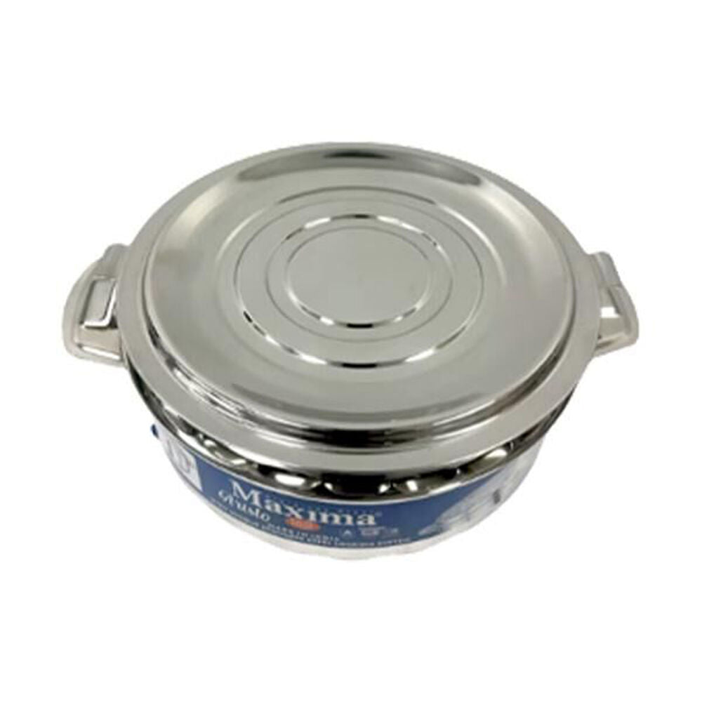 2PK Maxima Stainless Steel Aristo Pot w/ Lid 1.5L Induction Cookware