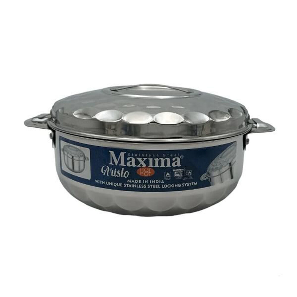 Maxima Stainless Steel Aristo Pot w/ Lid 3.5L Induction Cookware