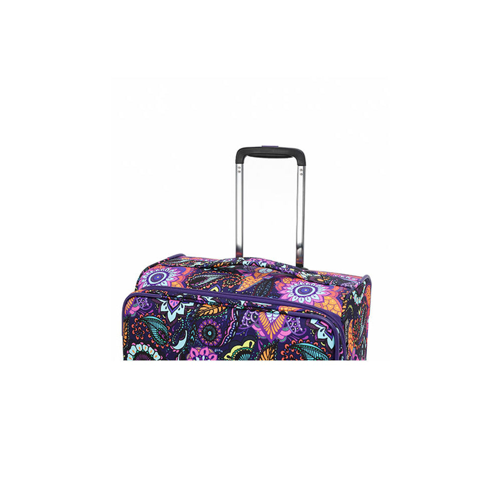 3pc Tosca So-Lite Suitcase Trolley Luggage Set - Paisley