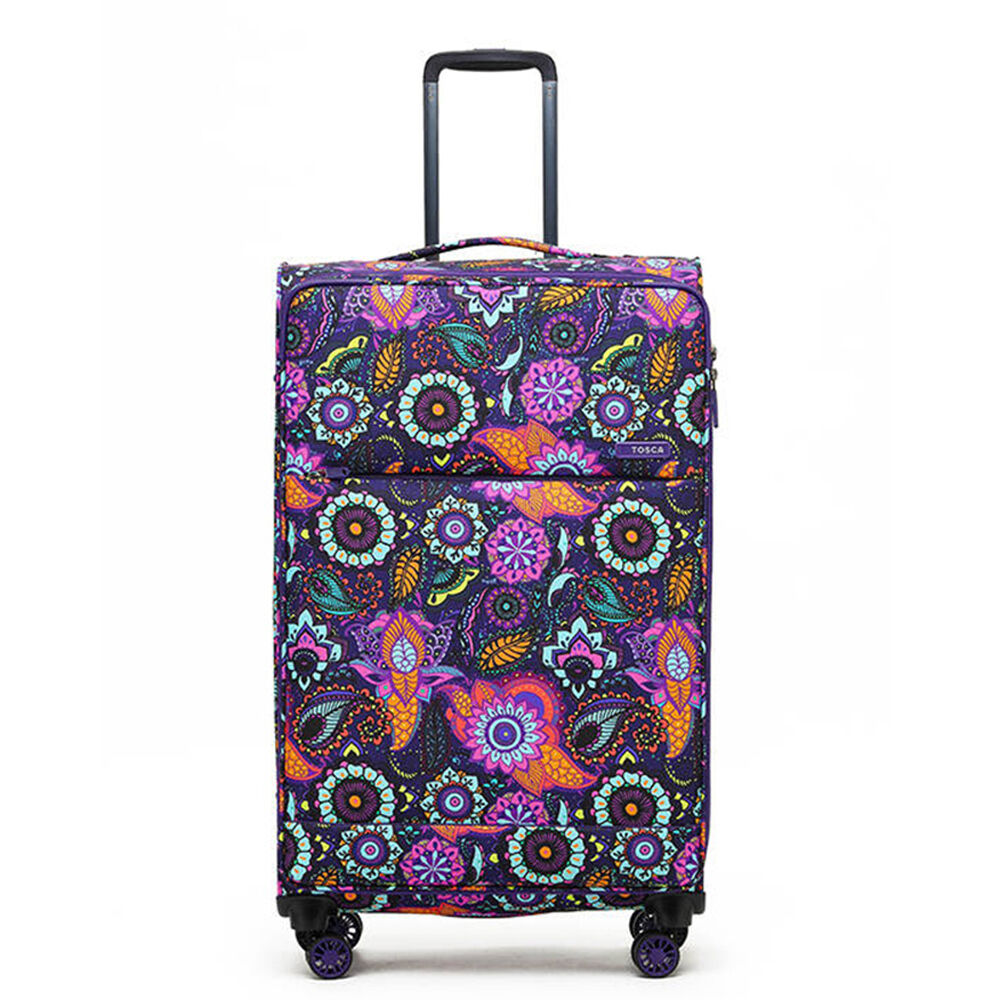 Tosca So-Lite 79cm/120L Suitcase Luggage Trolley - Paisley