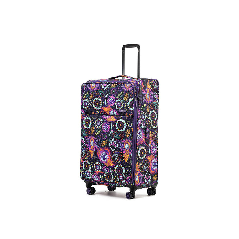 Tosca So-Lite 79cm/120L Suitcase Luggage Trolley - Paisley