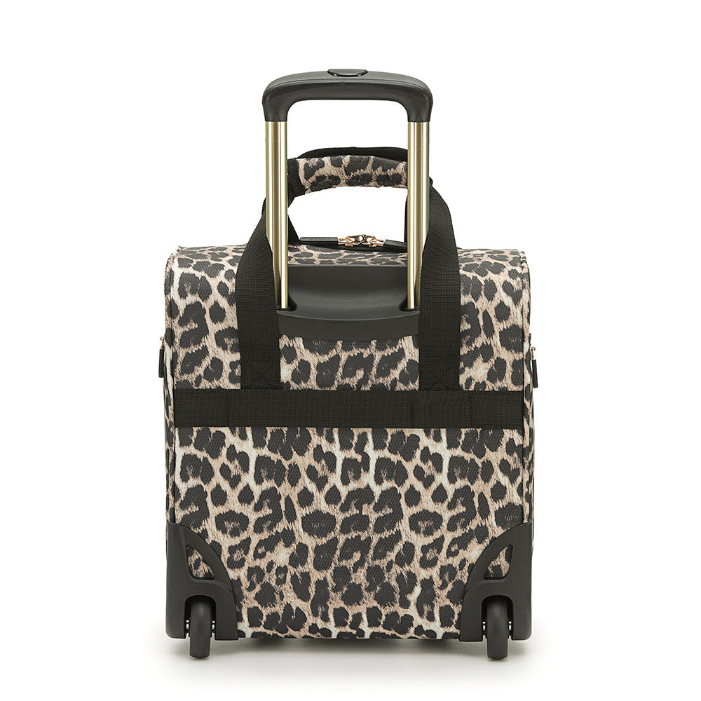 TOSCA So Lite 38cm Small Under Seat Carry On - Leopard