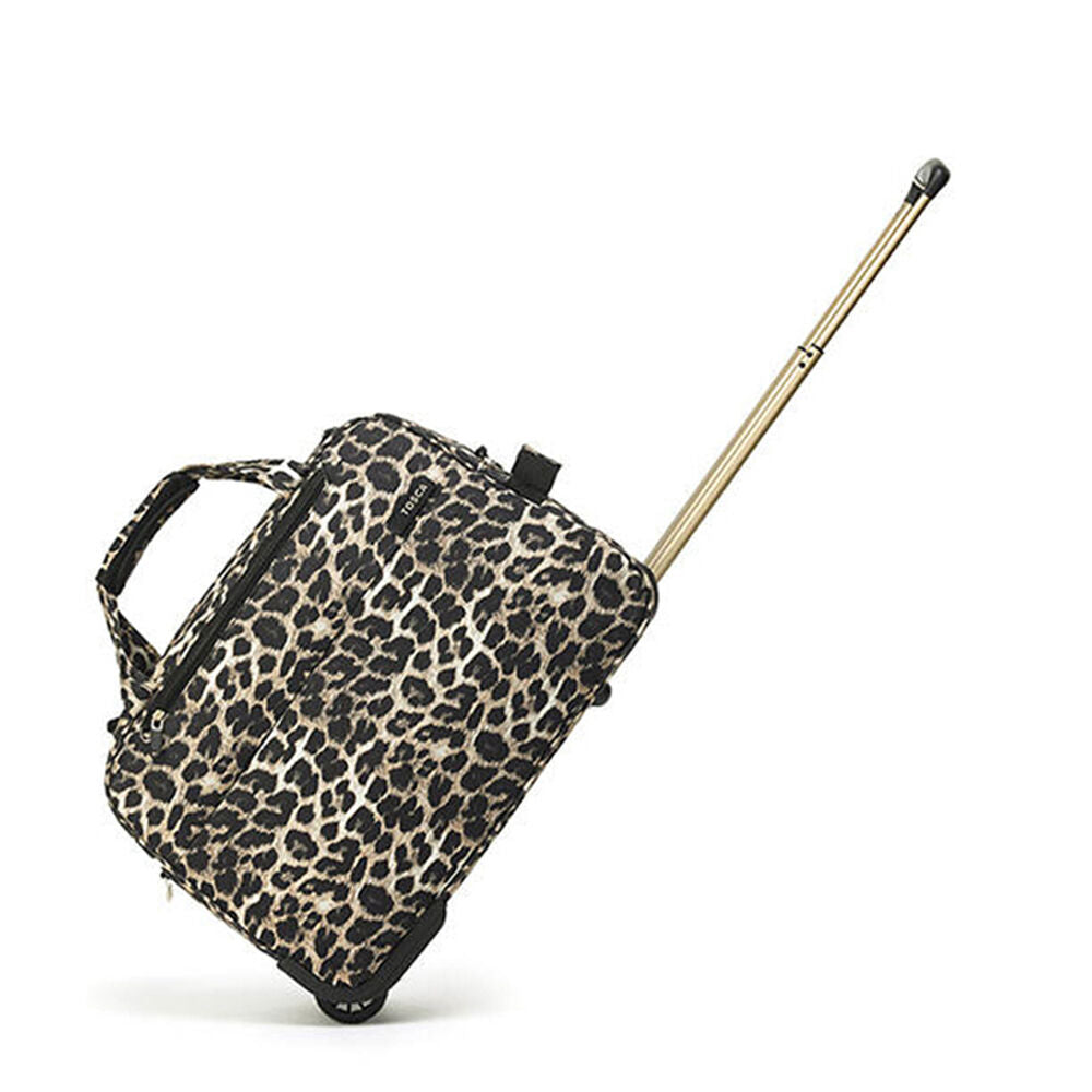 Tosca So-Lite 50cm/45L Cabin Travel Trolley Bag w/ Wheels - Leopard