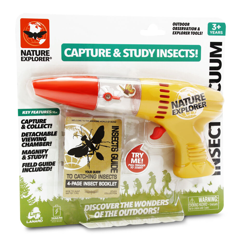 2PK Nature Explorer Insects Vacuum Educational Toy Kids 3y+