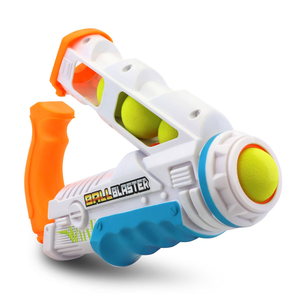 Ballist-X Ball Blaster Kids Nerf Gun Outdoor Toy w/ 4 Foam Balls 6y+