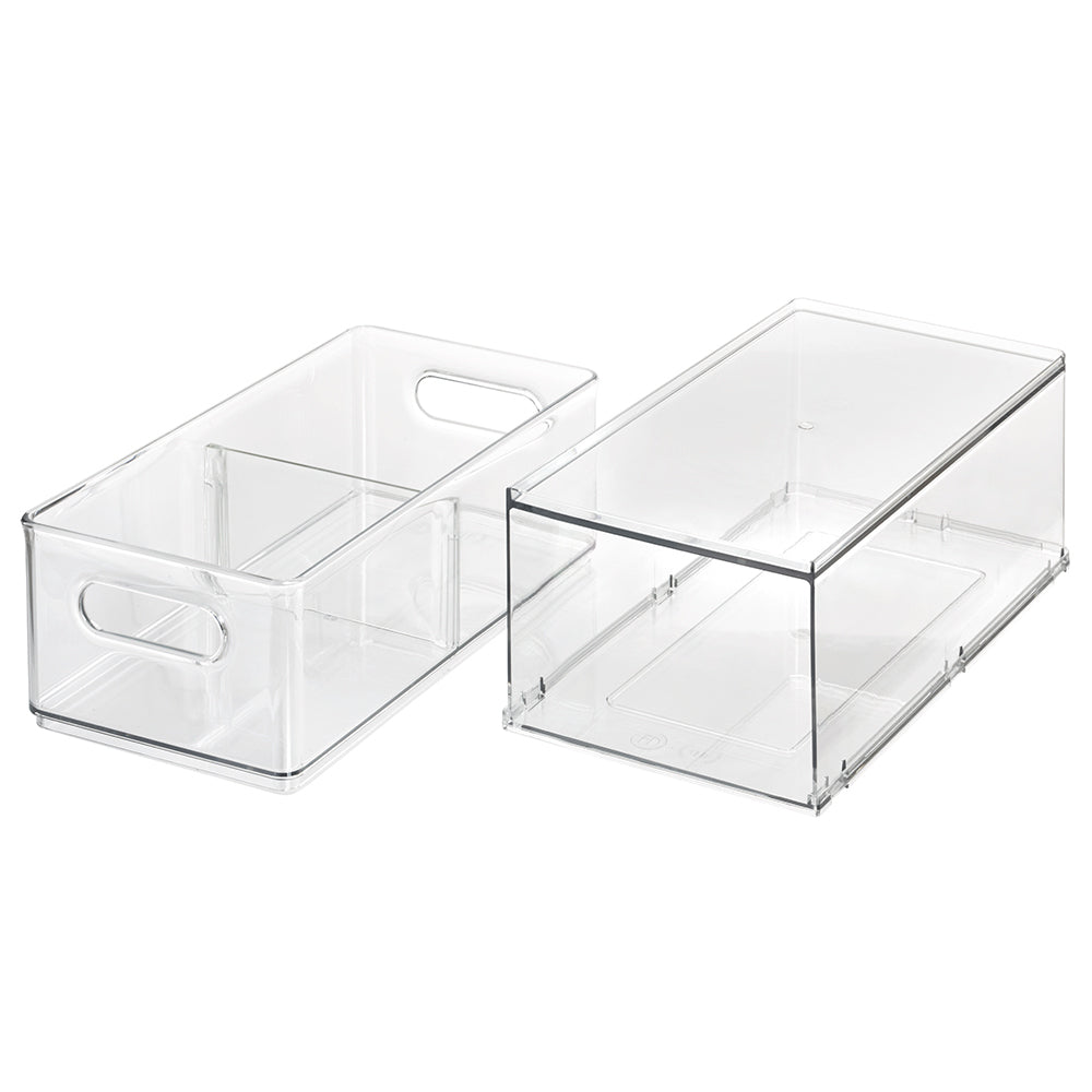 iDesign The Home Edit Divided Fridge Drawer