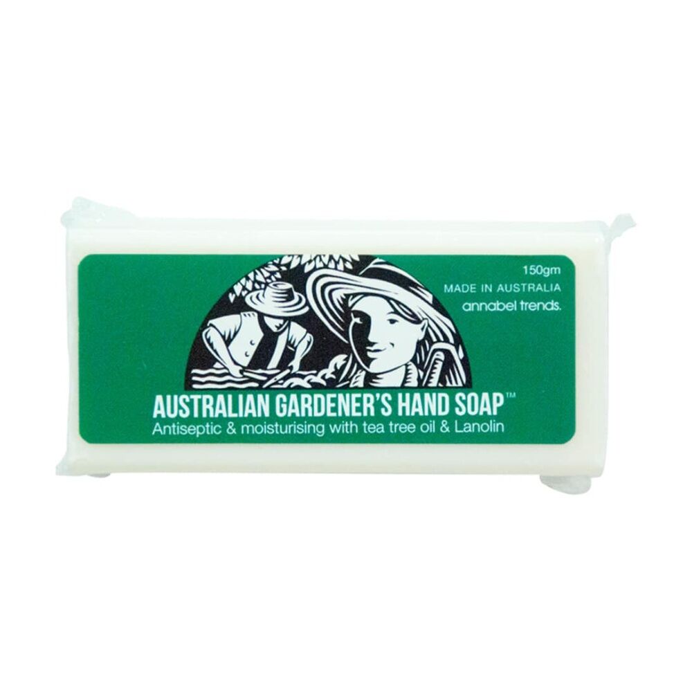 3PK Annabel Trends Australian Gardeners Hand Soap W/ Tea Tree Oil & Lanolin 150g