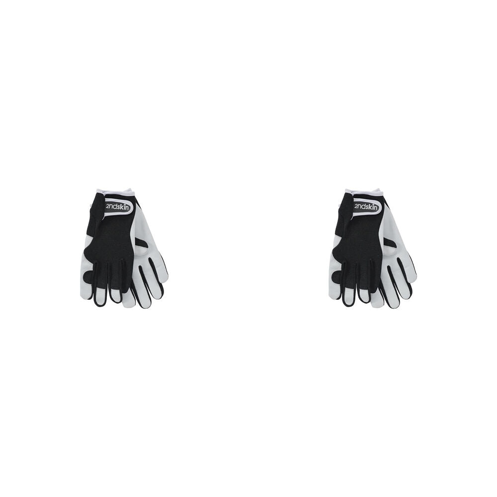 4pc Annabel Trends Second Goat Skin Gloves Unisex 25x11cm - Black