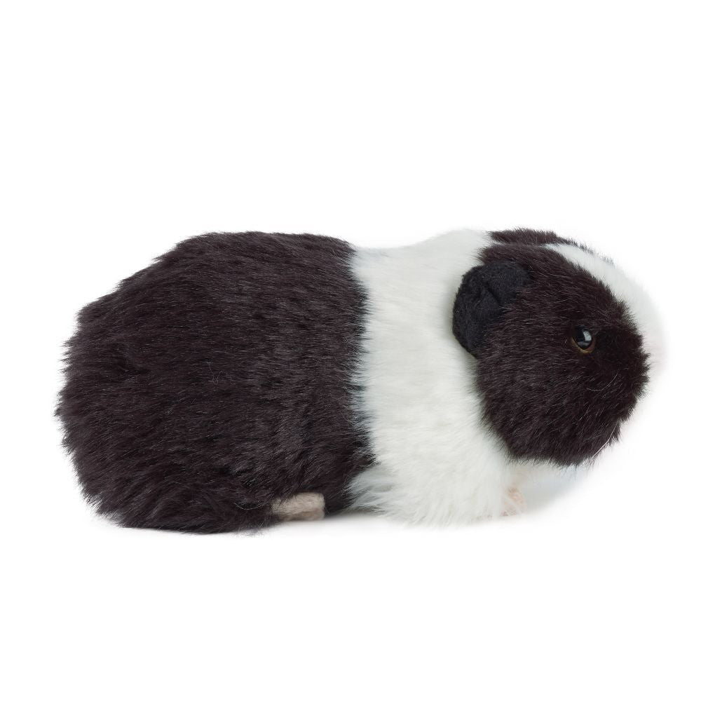 Living Nature 20cm Guinea Pig w/ Sound Kids Toy Black 0+