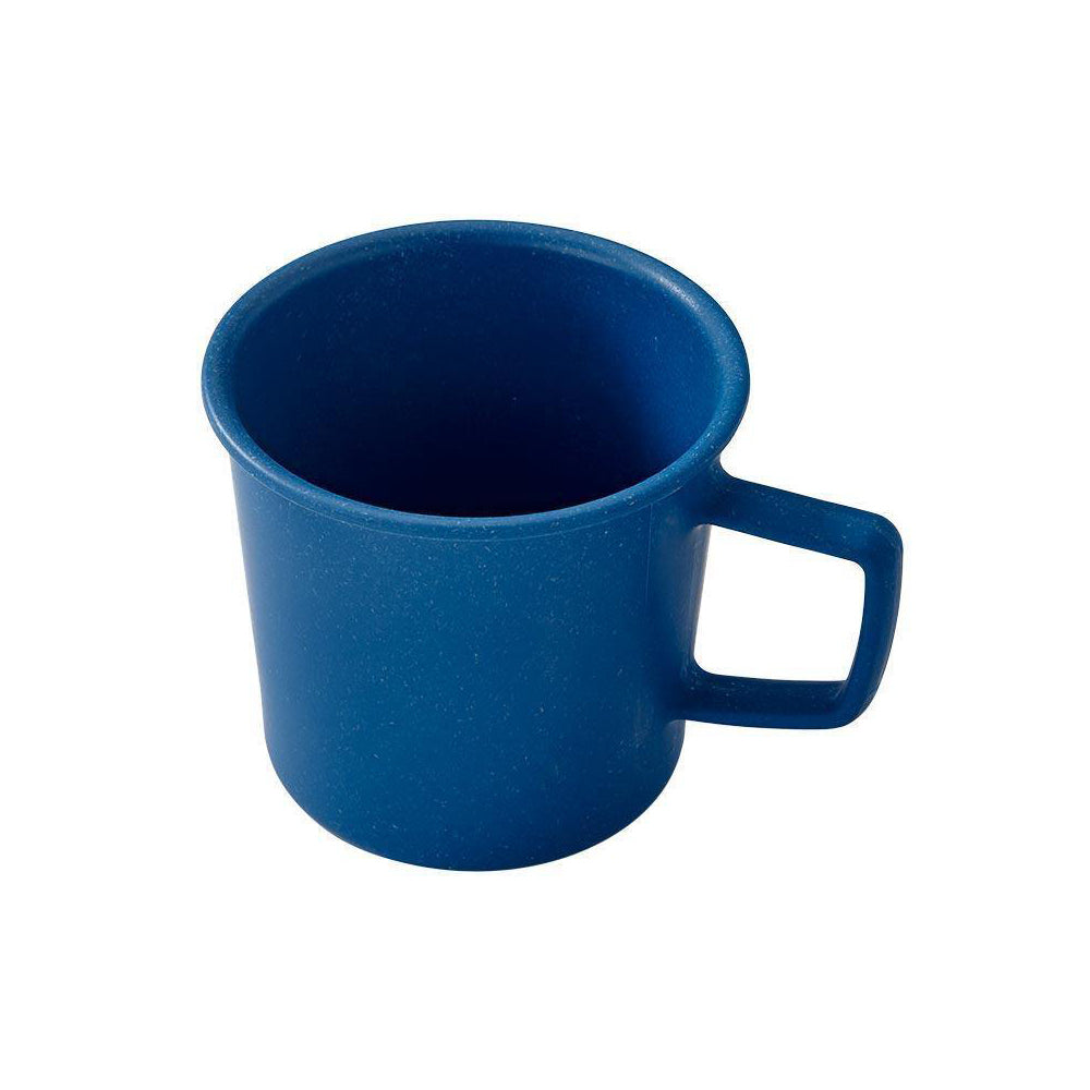 2x 6PK EcoSouLife Reusable Natural Camper Cup 400ml - Navy