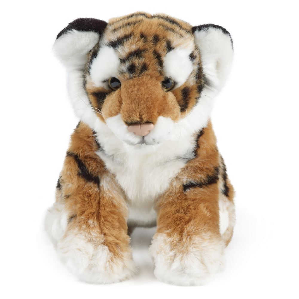 Living Nature Tiger Sitting 35cm