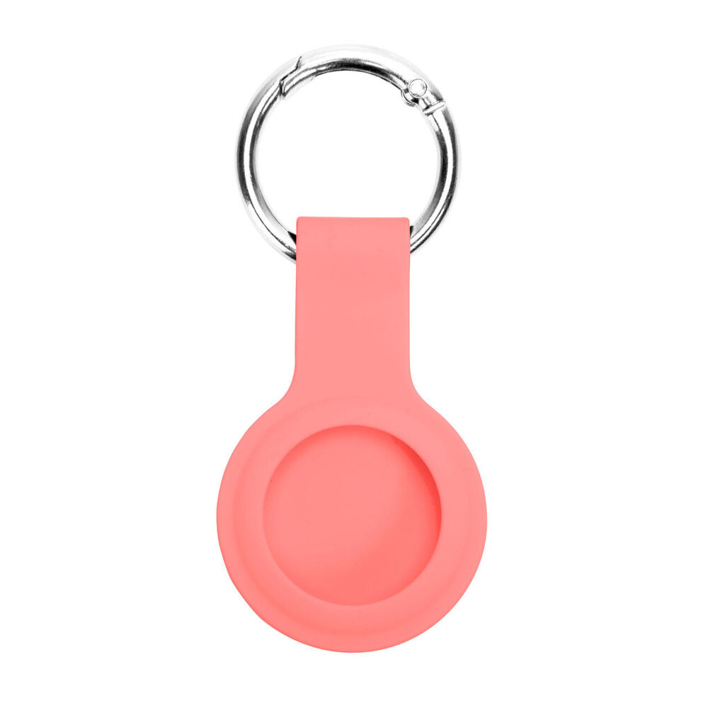 4pc Laser Apple Air Tag Anti-Lost Key Ring Silicone Sleeve Lightweight Portable