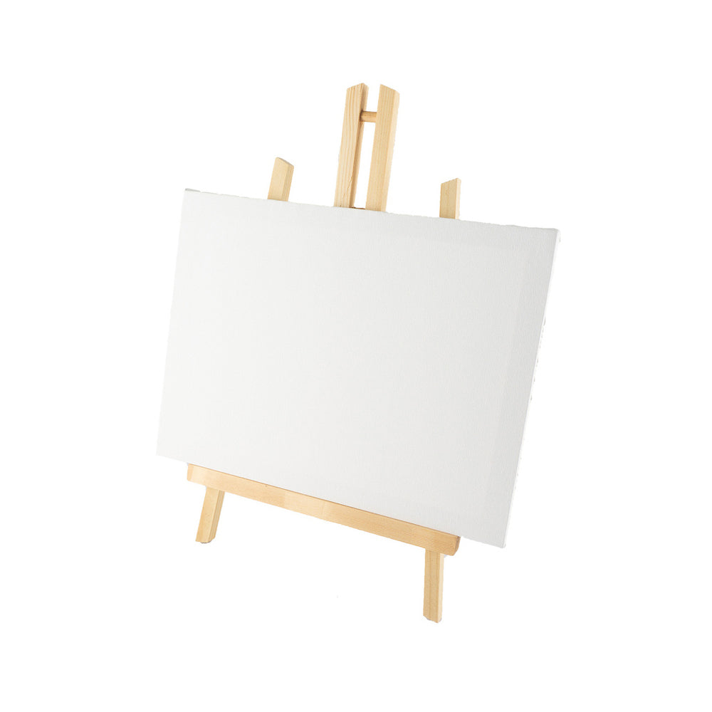 3PK Art Boxd 30.5cm Large Stretched Canvas w/ Wooden Easel