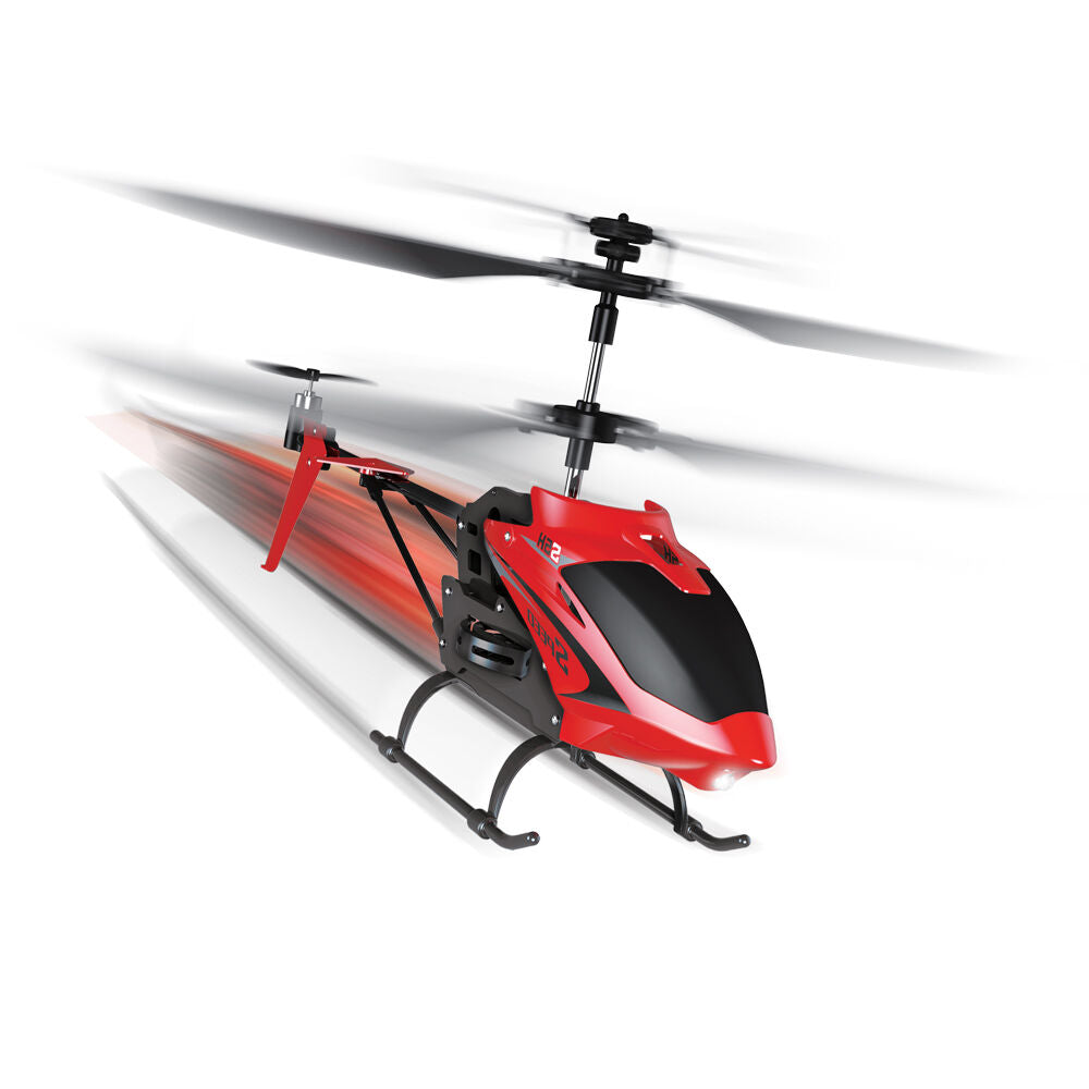 Revolt Remote Control Airwolf Helicopter w/ Auto Hover - Red 8y+