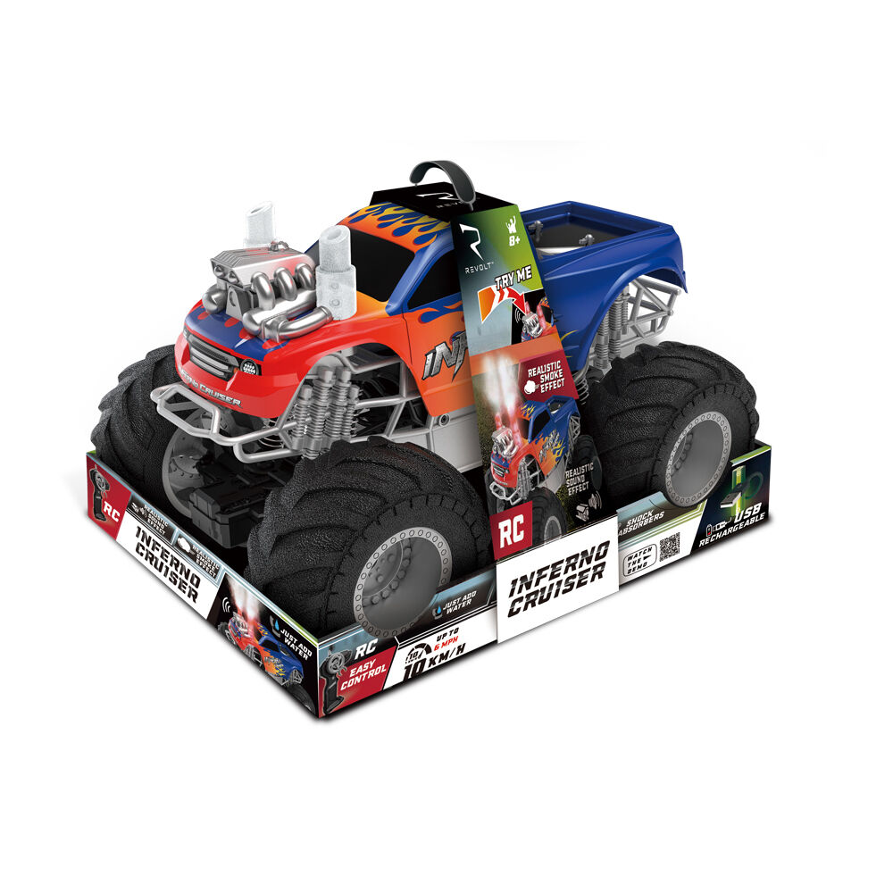 Revolt Remote Control Inferno Cruiser 4x4 Truck 43.6cm Kids 8y+