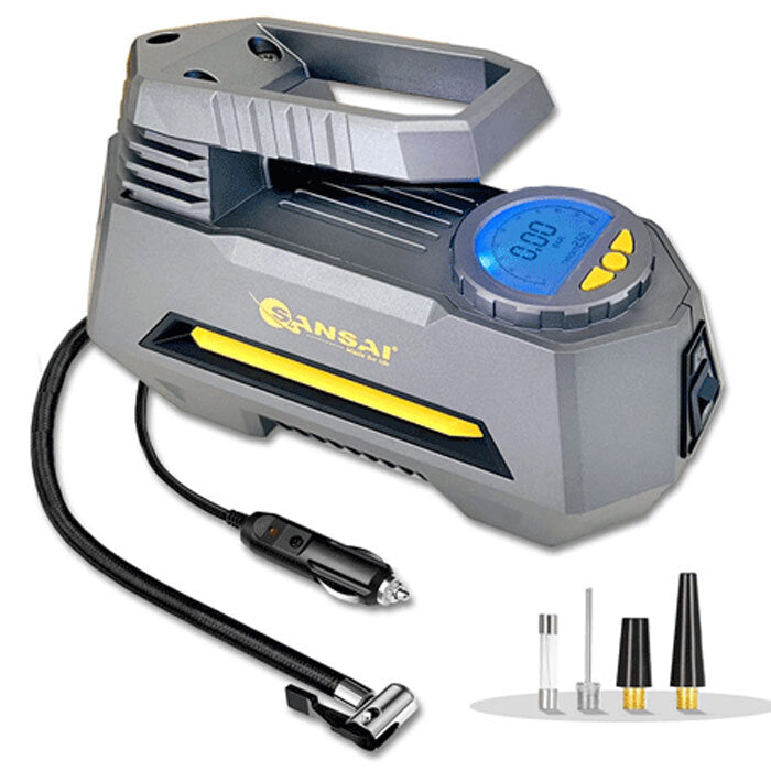 Sansai 120W Portable Air Pump Black