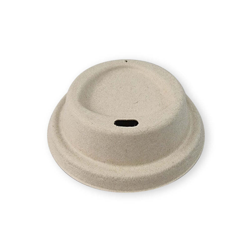 8x 40pc EcoSouLife Harvest Coffee Cups w/ Lids 236ml