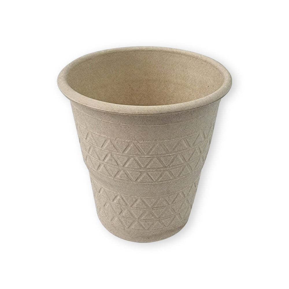 8x 40pc EcoSouLife Harvest Coffee Cups w/ Lids 236ml