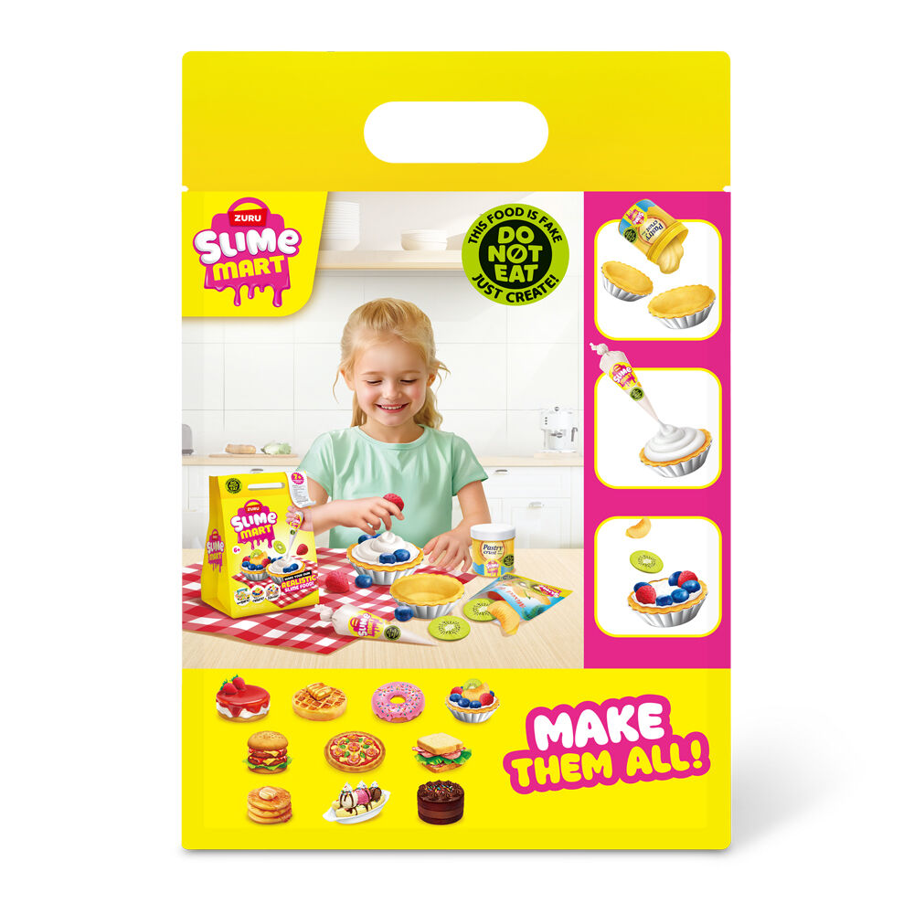 Zuru Slime Mart - Small Shopping Bag Series 1 Fruit Tart Kids Modelling Clay
