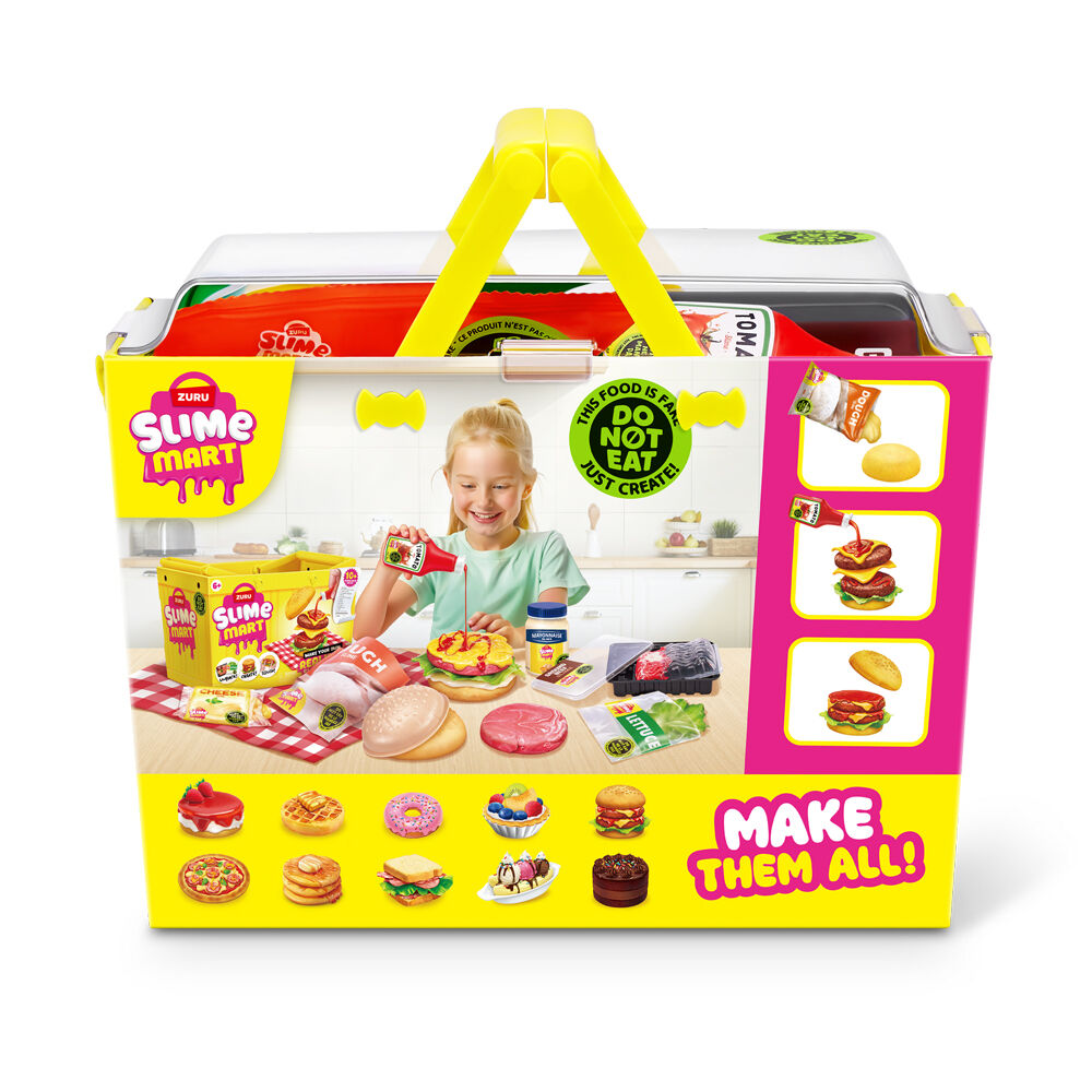 Zuru Slime Mart - Shopping Basket Series 1 Burger Kids Modelling Clay