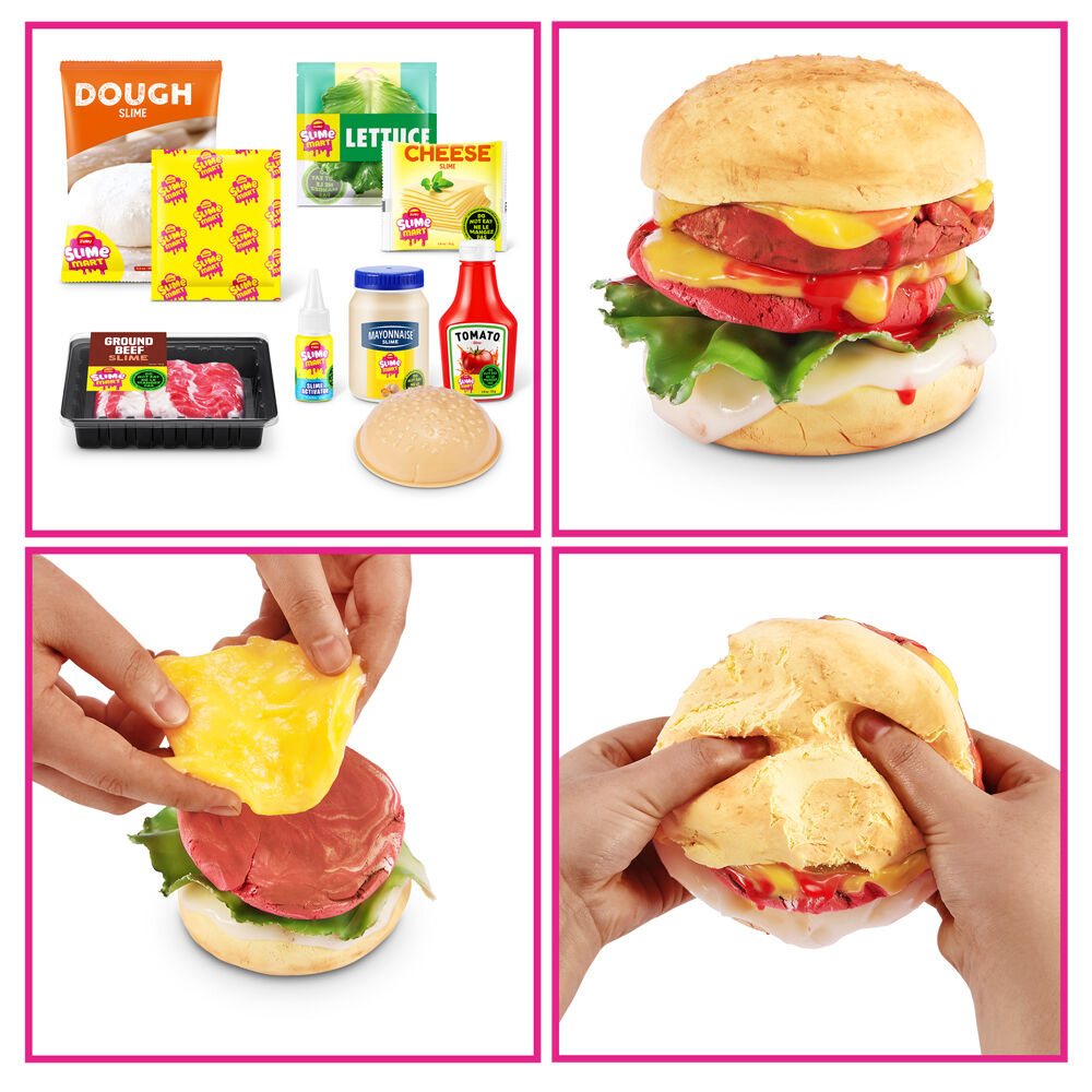 Zuru Slime Mart - Shopping Basket Series 1 Burger Kids Modelling Clay