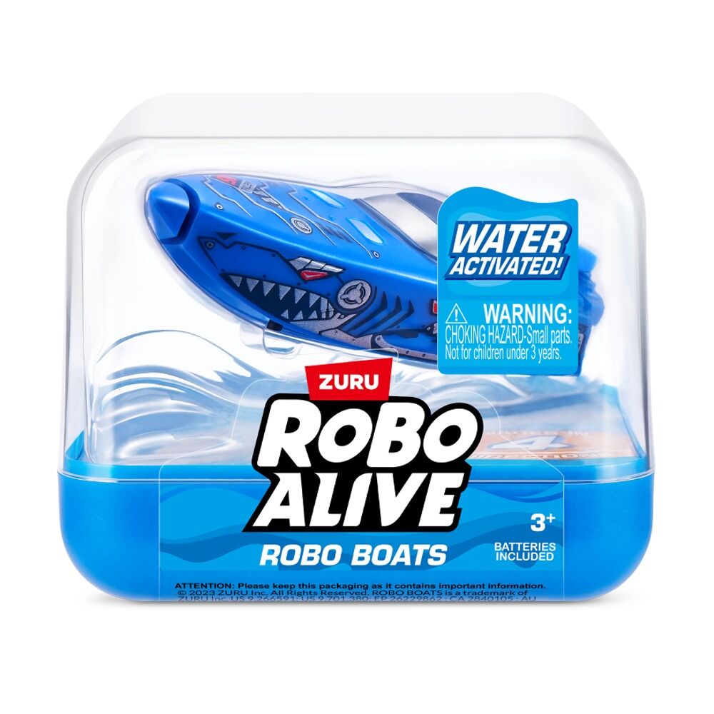 4PK Zuru Robo Boats Action Figure Kids/Children - 3y+ Assorted