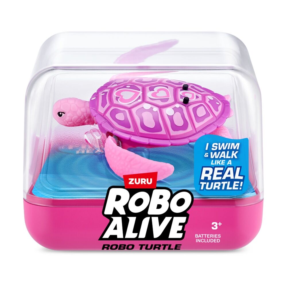2PK Zuru Robo Alive Turtle Action Figure Kids/Children - 3y+ Assorted