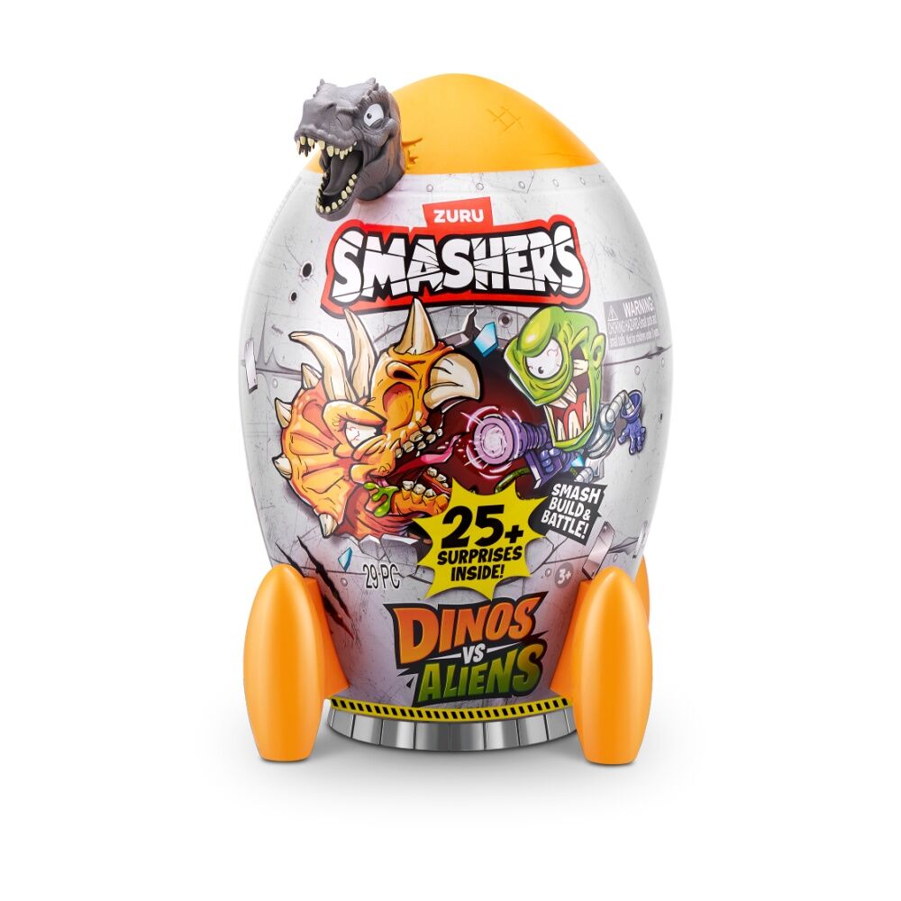 Zuru Smashers Dino vs Alien Rocket Miniatures Kids/Children - 5y+ Assorted