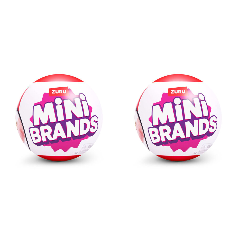 2PK Zuru Mini Brands Netflix S1 Capsule Toy 3.74cm - Assorted 3y+
