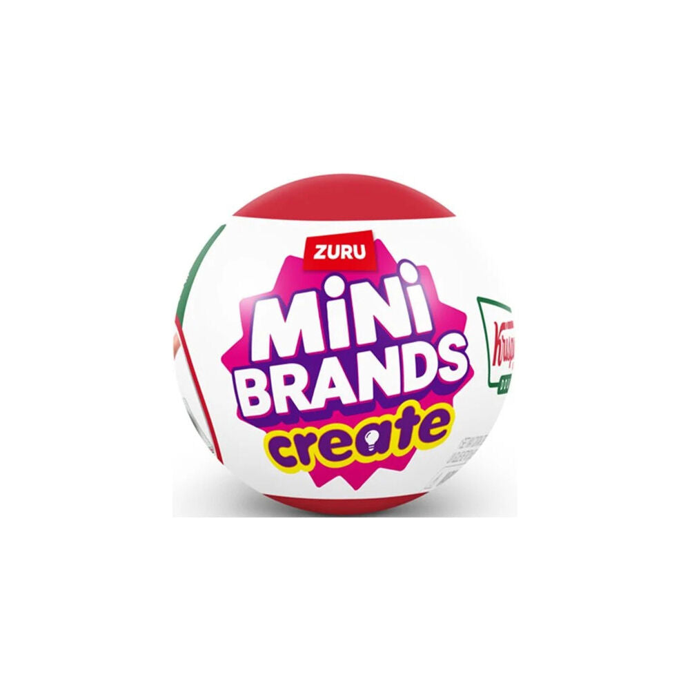 4PK Zuru Mini Brands Create Krispy Kreme Display Pack Miniatures Kids/Children 14y+