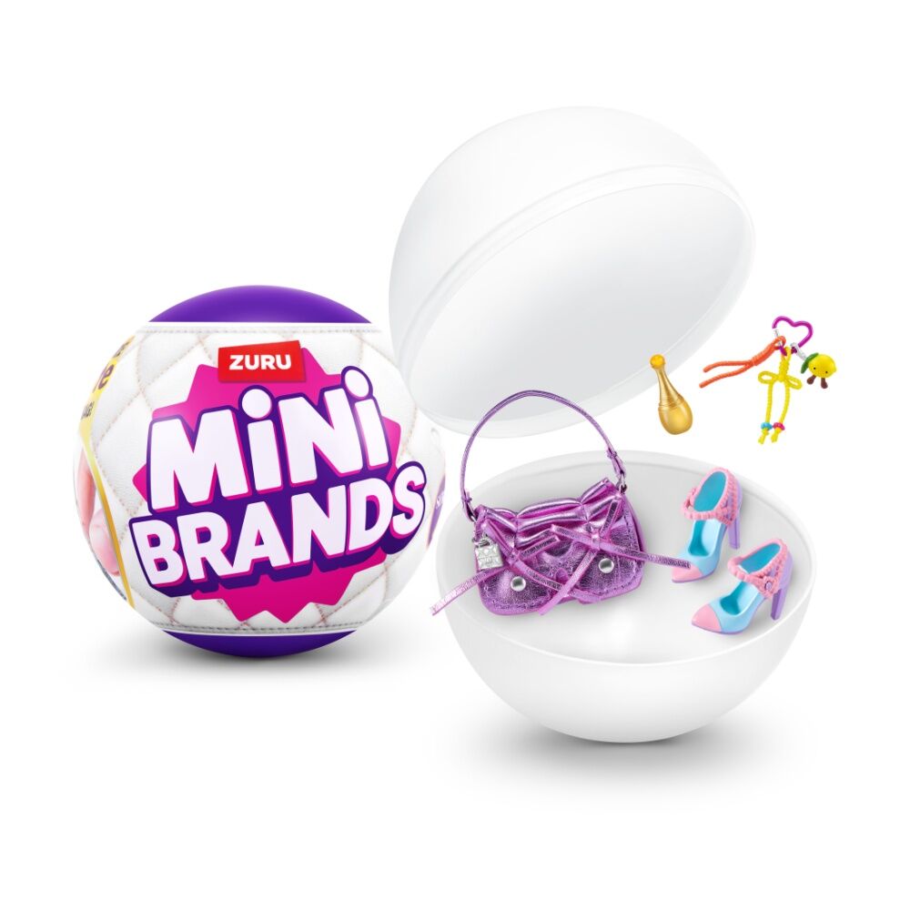 4PK Zuru Mini Brands Fashion Series 4 Miniatures Kids/Children - 3y+ Assorted