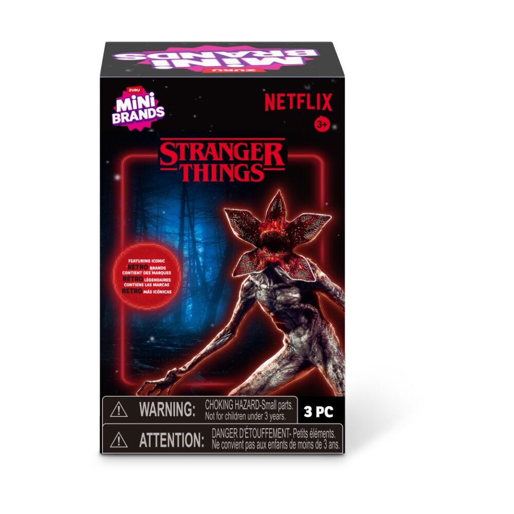 4PK Zuru Mini Brands Blind Box Stranger Things Series 1 Kids - 3y+ Assorted