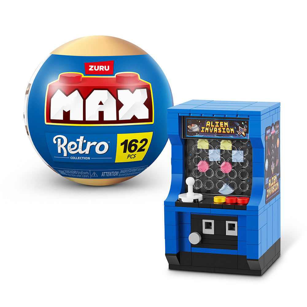 2PK Zuru Max Premium Retro Series Building Toy Assorted 8y+