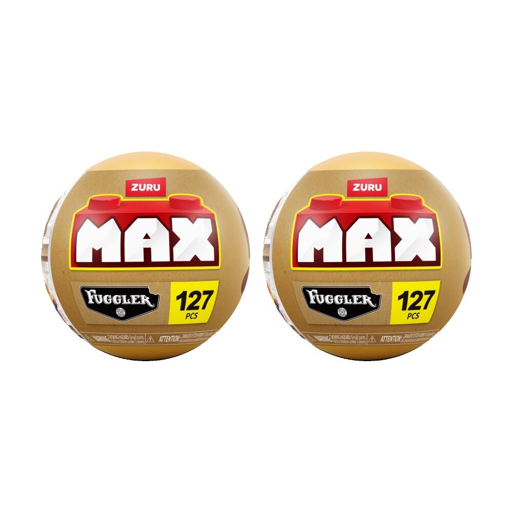 2PK Zuru Max Premium Fuggler Series 1 Miniatures Kids/Children - 8y+ Assorted
