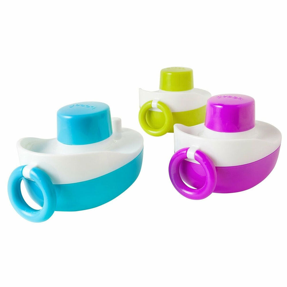 6pc Boon Tones Musical Boats/Blobbles Bath Wands